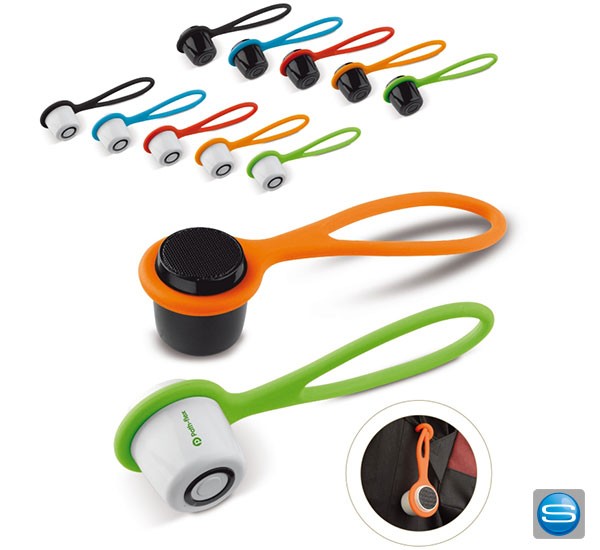 Mini-Lautsprecher mit Silikonband bedrucken lassen