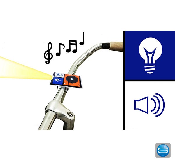 Fahrradklingel mit Ihrem Sound mit Ihrem Logo