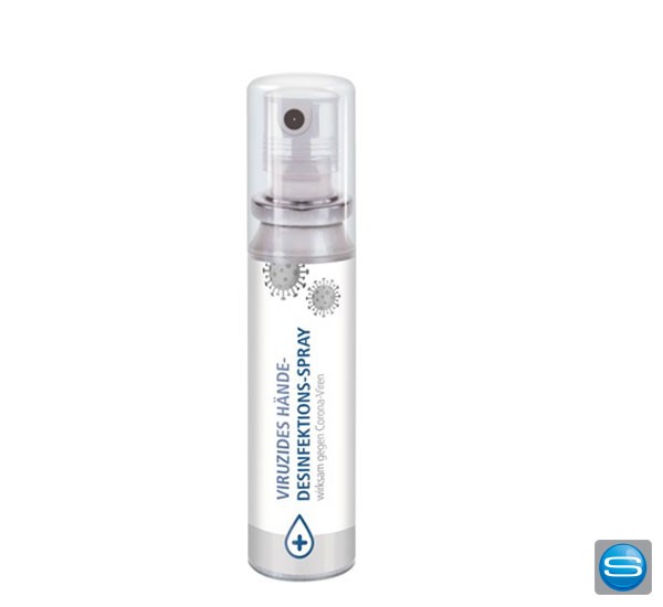 Hände Desinfektionsspray mit Ihrem Logo bedrucken