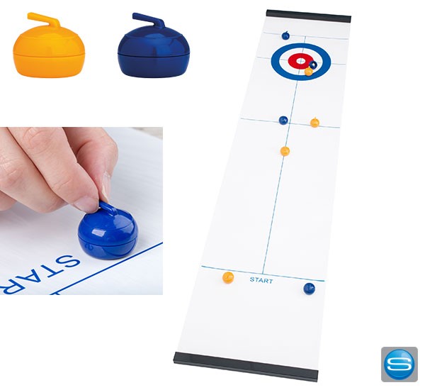 Curlingspiel als Werbegeschenk bedrucken