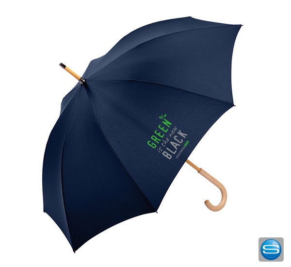 RPET Stockschirm individuell mit Ihrem Logo bedrucken