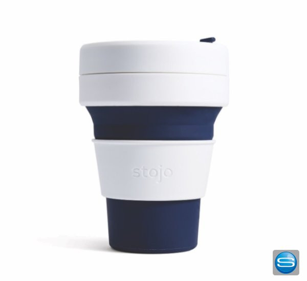 Stojo - der faltbare Coffee To Go Becher mit eigenem Logo