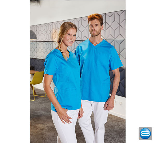 Medizinischer Kasack für Damen mit Logo individualisiert