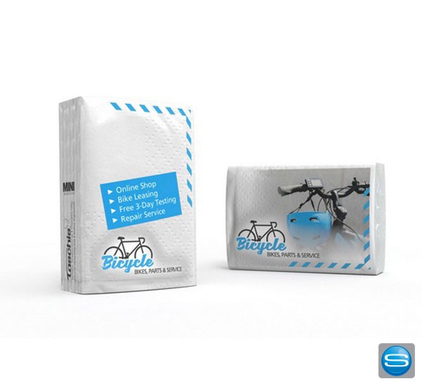 Kleine Taschentuchpackungen individuell bedrucken