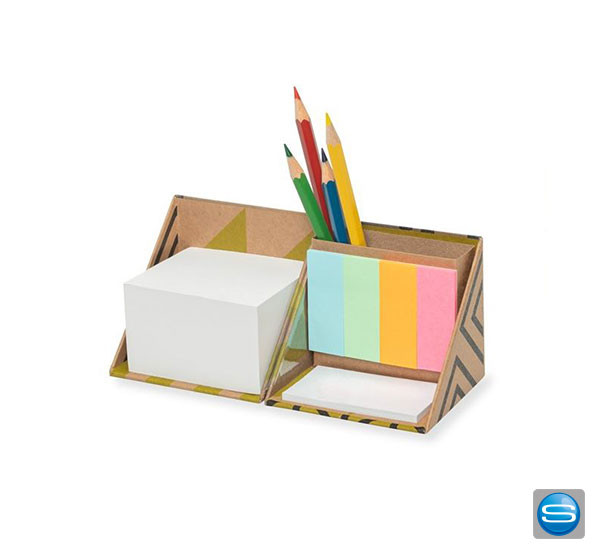 Eco-Haftnotizwürfel für den Schreibtisch mit individueller Werbung