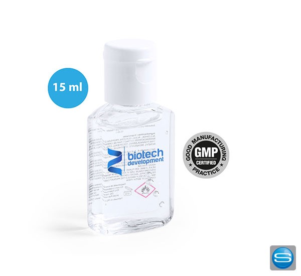 Handreinigunsgel mit Logo bedrucken lassen