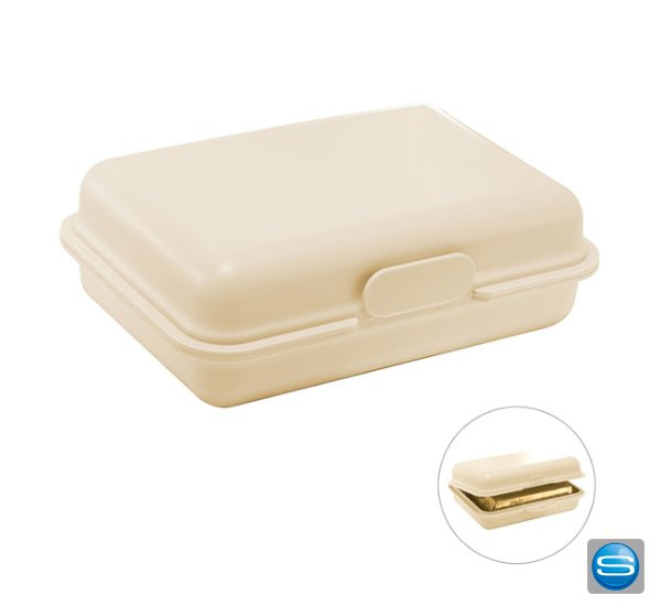 Brotdose oder Butterdose Bio mit Ihrem Logo bedrucken