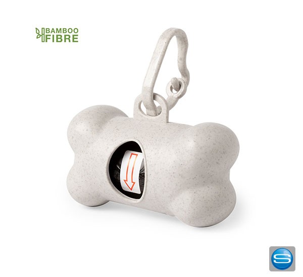 Beutelspender im Knochendesign bedruckbar