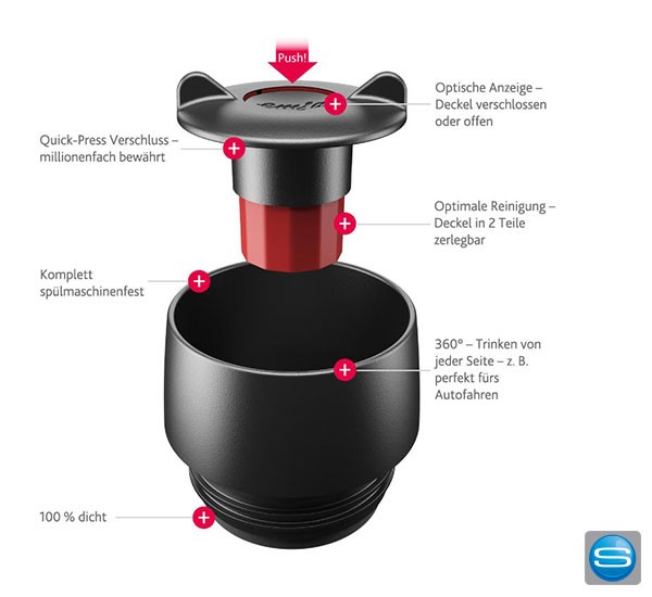 EMSA Travel Mug Handle als Werbemittel