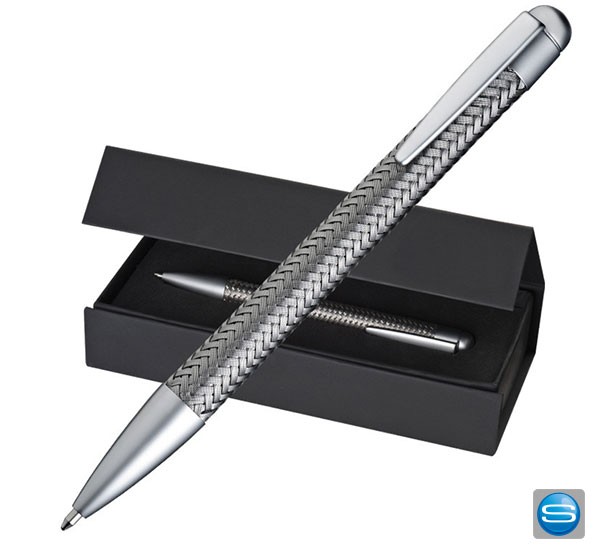 Metalldruckkugelschreiber der Extraklasse mit Platz für Ihr Logo