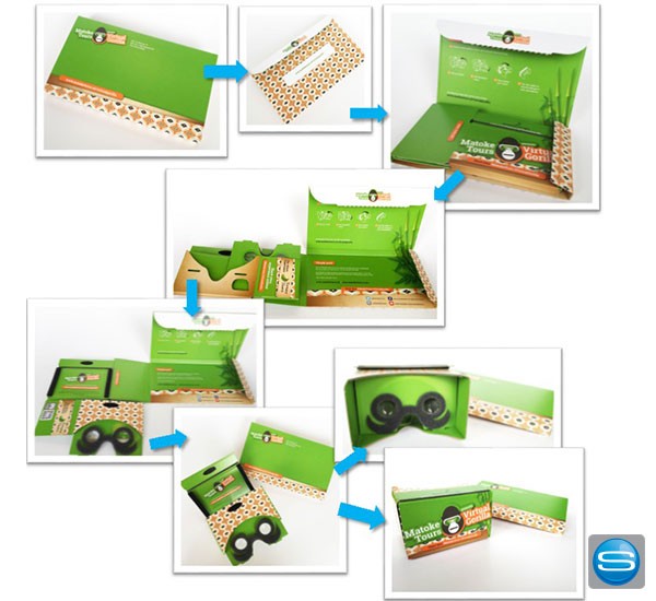 VR Brille als Mailingartikel