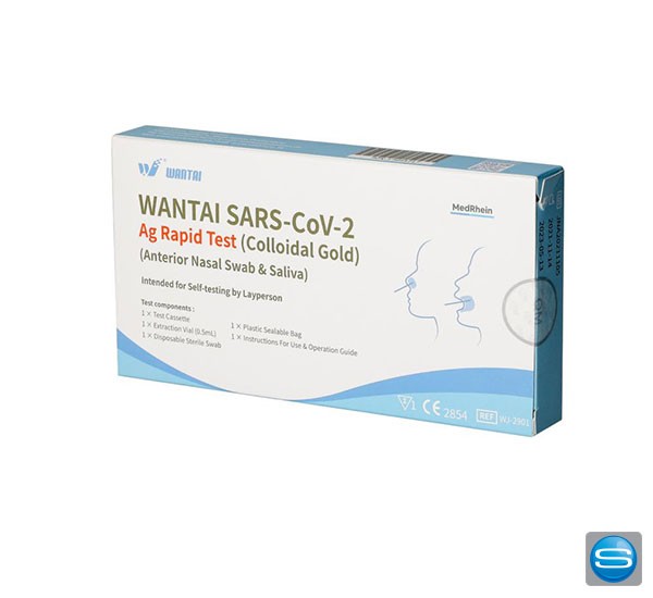 Corona Schnelltest 1er-Set Lolli-/Nasaltest