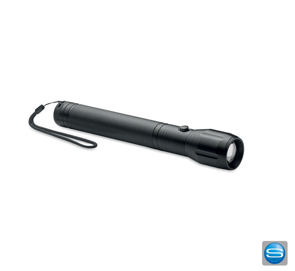 Große LED Taschenlampe als Werbeträger