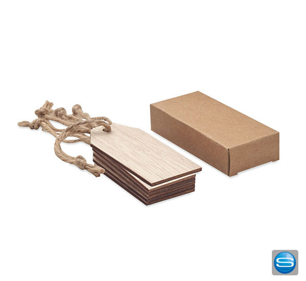 Geschenkanhänger mit Ihrem Firmenlogo