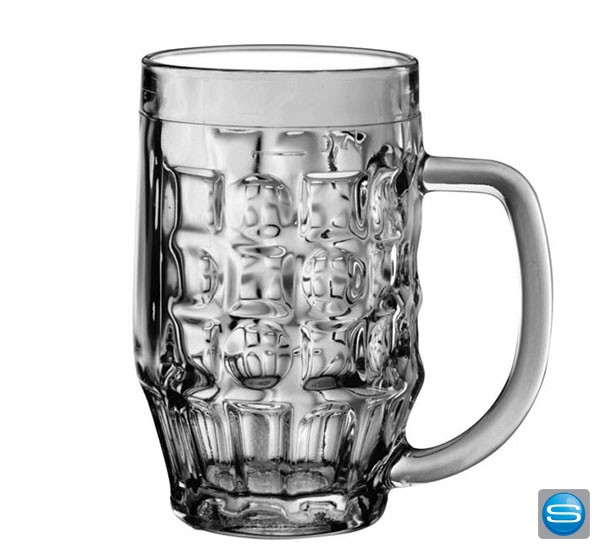 Bierglas 0,5 L als Werbeträger