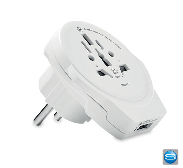 Skross World to Europe USB mit Ihrem Firmenzeichen