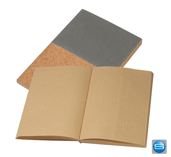 Notizbuch aus Kork mit Logo bedrucken