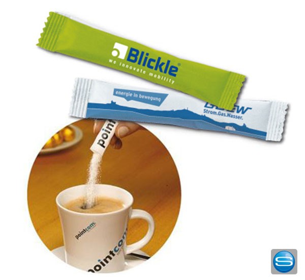 Zuckersticks als individuelles Werbegeschenk bedrucken