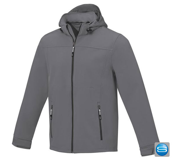 Softshell Jacke Langley von Elevate mit Ihrem Logo bedrucken