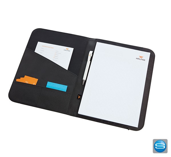 Halfar Schreibmappe als Werbegeschenk bedrucken