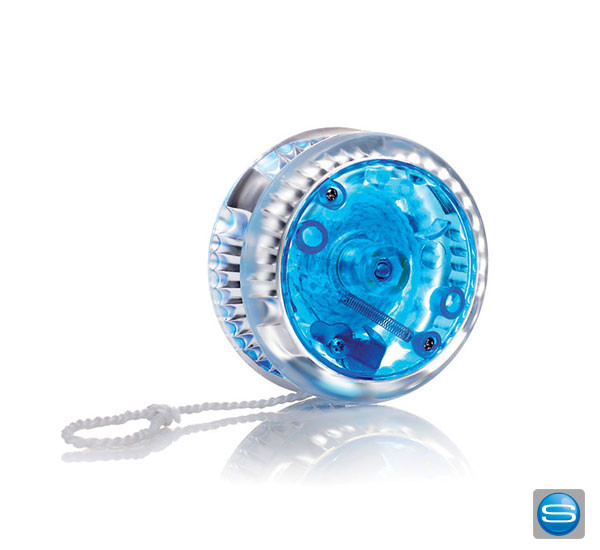 Jojo mit Blinklicht als Werbegeschenk