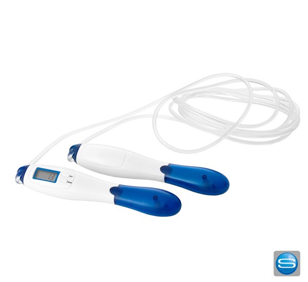 Springseil mit LCD-Anzeige als Werbegeschenk