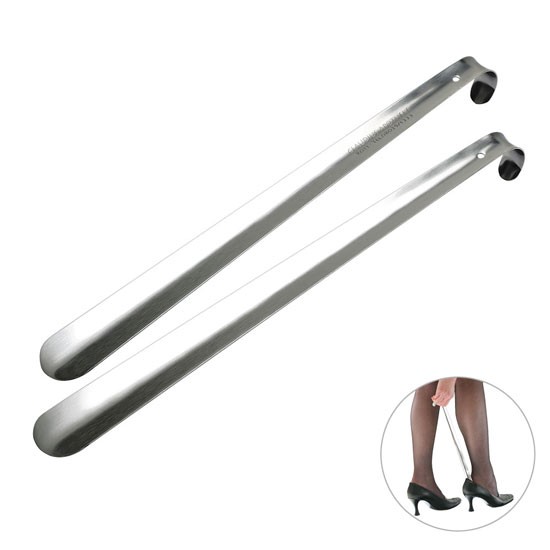 Schuhlöffel aus Edelstahl graviert mit Ihrem Logo