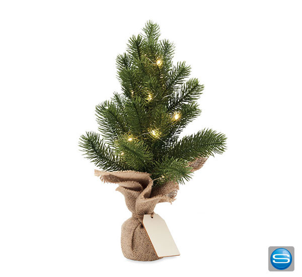 Künstlicher mini Weihnachtsbaum mit Ihrem Logo