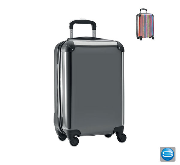 Veredelbarer Trolley mit der Möglichkeit zum Einlegen eines Fotos