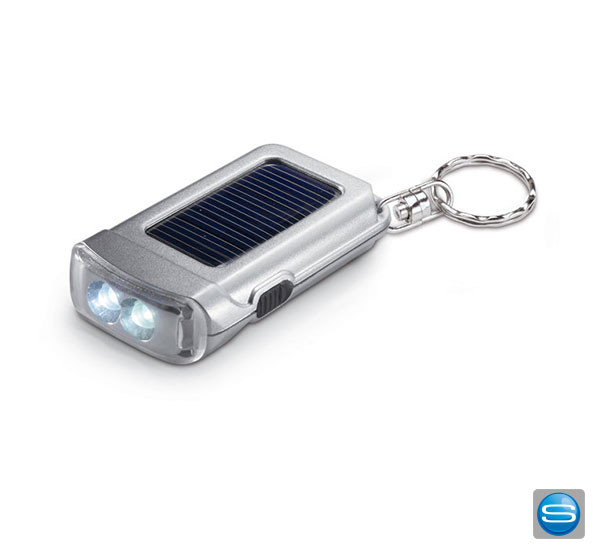 Taschenlampe mit Schlüsselring als Werbegeschenk