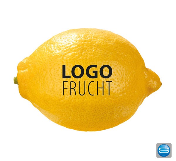 Zitronen bedruckt mit Ihrem Firmenlogo