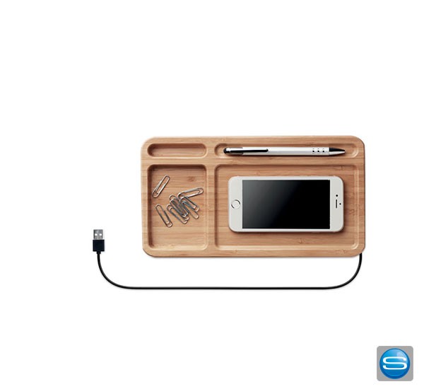 Schreibtischladeschale als Werbeträger