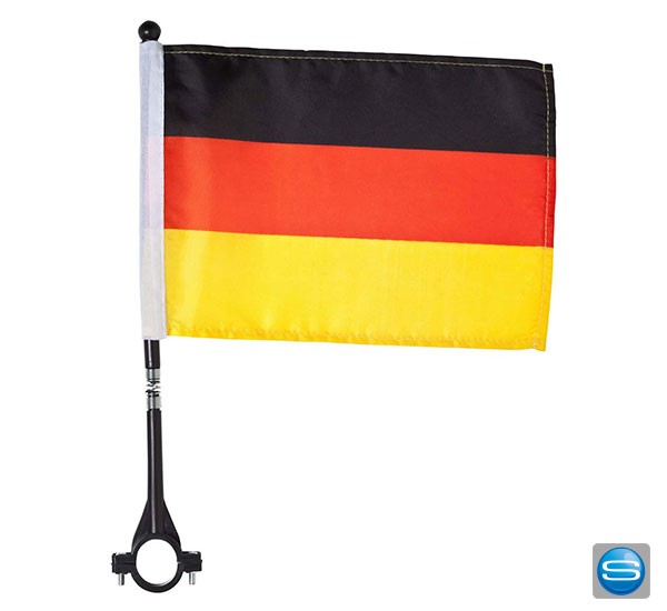 Fahrrad Fahne Deutschland individuell bedruckbar