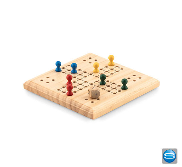 Reisespiel aus Holz mit Ihrem Logo
