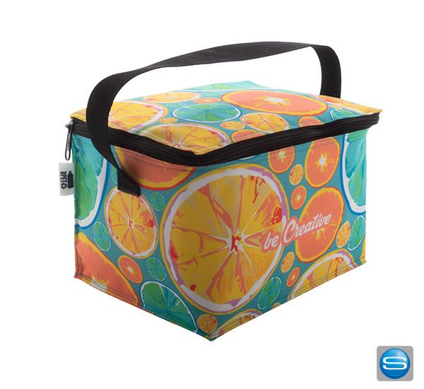 Vollflächig individualisierbare Kühltasche als Werbegeschenk