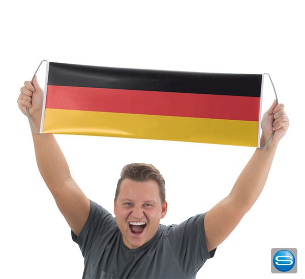 Banner zum Aufziehen für die Hosentasche als Werbemittel mit Logodruck
