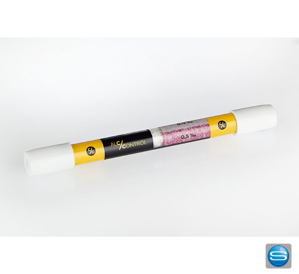 (Rest-)Alkoholtester mit bedruckbarer Werbekarte als Give Away