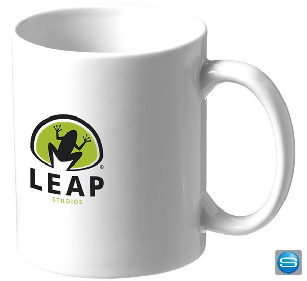 Keramikbecher mit Logodruck