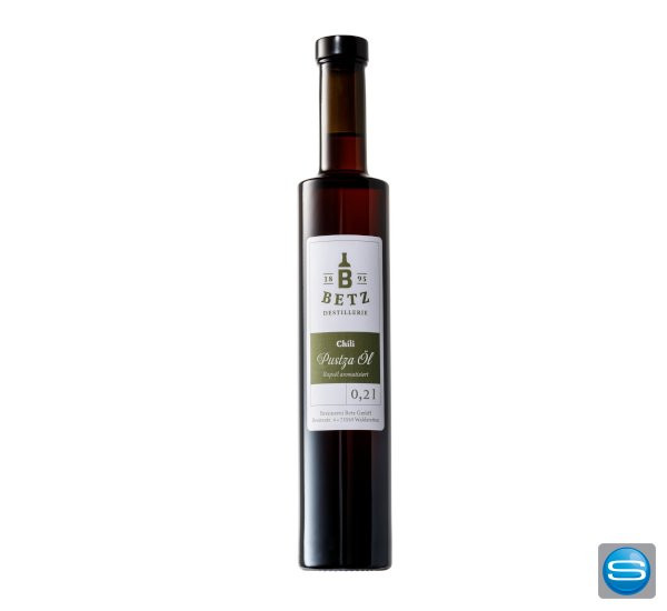 Chili-Pustza-Öl als Werbegeschenk