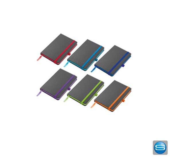 Farbenfrohe Notizbücher mit Ihrem Logo bedruckt