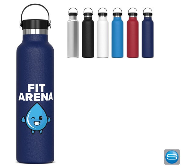 Thermoflasche Marley 650 ml mit Ihrem Logo bedrucken