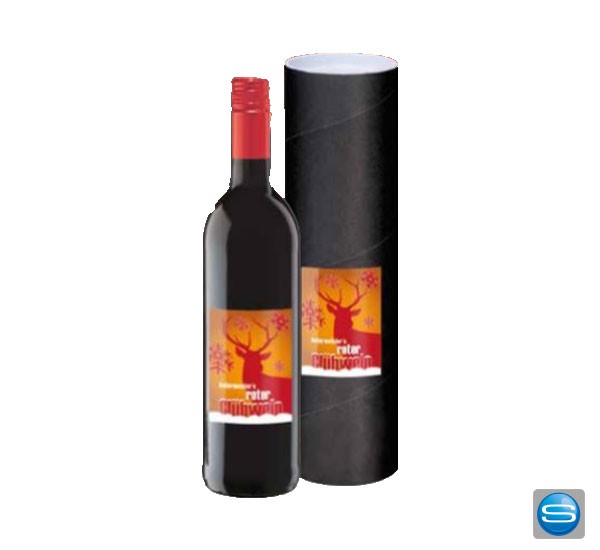 Würzigen Glühwein als Give Away mit individuellem Logodruck