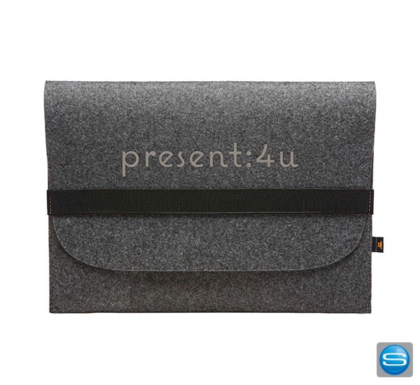 Filzmappe von Halfar mit Ihrem Logo veredeln