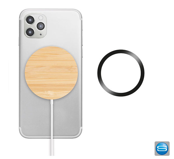 Induktives magnetisches Ladegerät als Werbeartikel