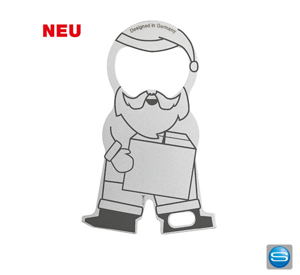 RICHARTZ Einkaufswagenlöser Karl Christmas mit Ihrem Logo gravieren