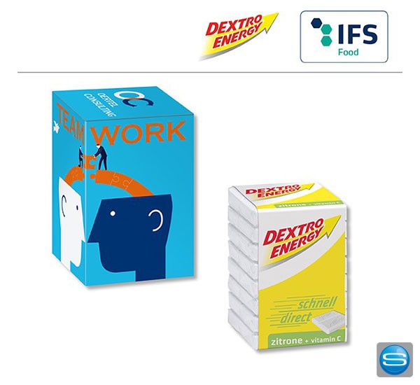 Dextro Energy Traubenzucker bedrucken