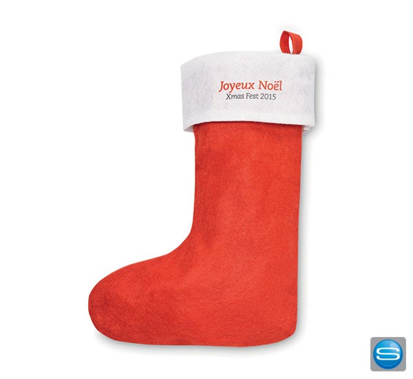 Nikolausstiefel mit individuellem Aufdruck