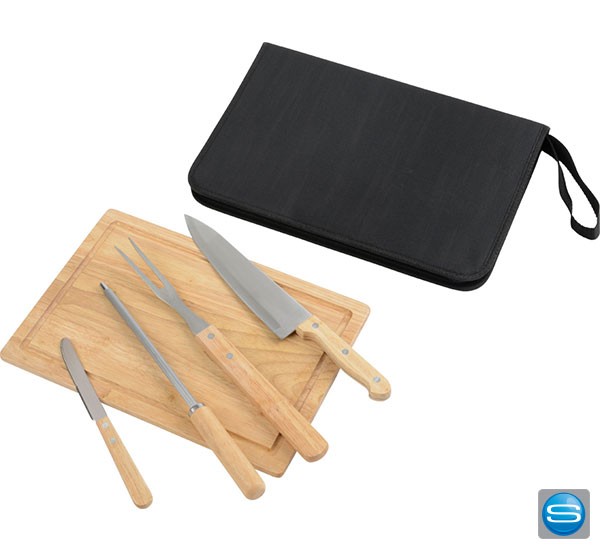 BBQ Set mit Gravur oder Druck als Werbeartikel