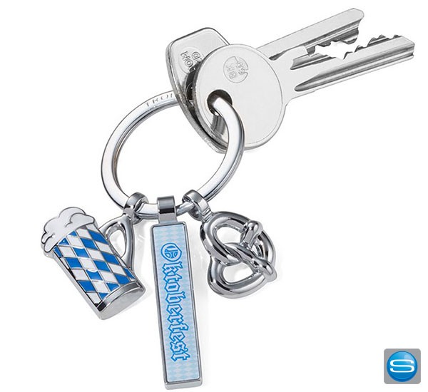 TROIKA Oktoberfest Schlüsselanhänger mit Logogravur