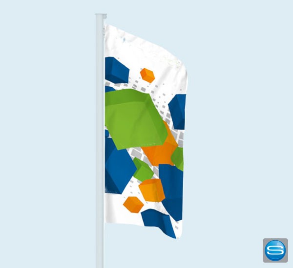 Hiss-Fahnen mit Ihrer Werbung bedrucken